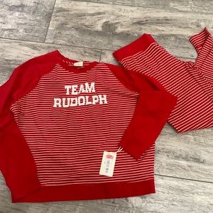 NWT Team Rudolph Pajamas